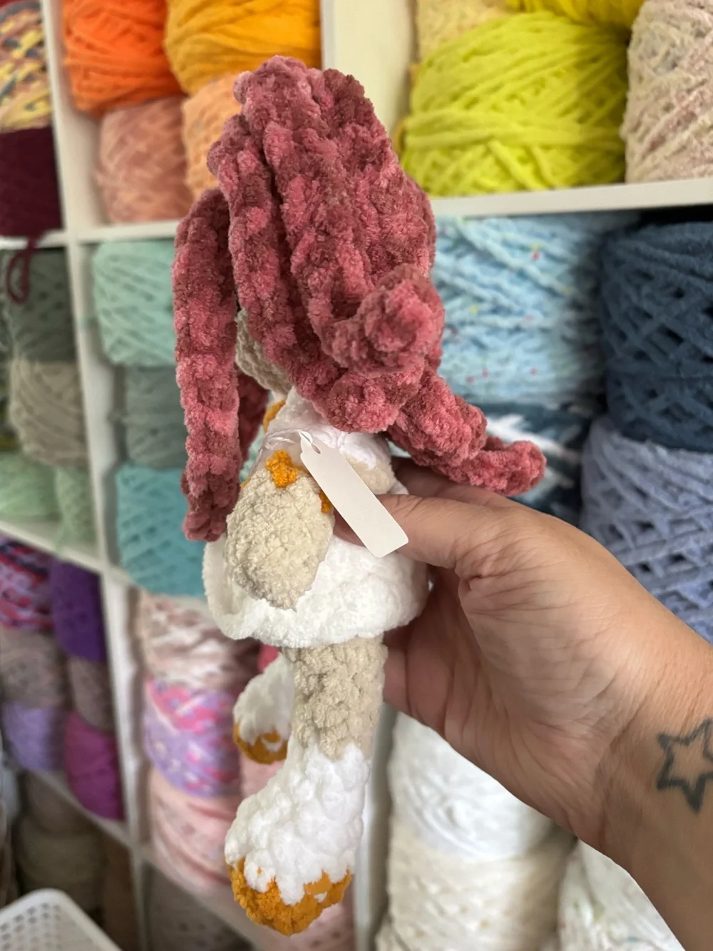 Crochet kpop demon hunter Mira handmade plush